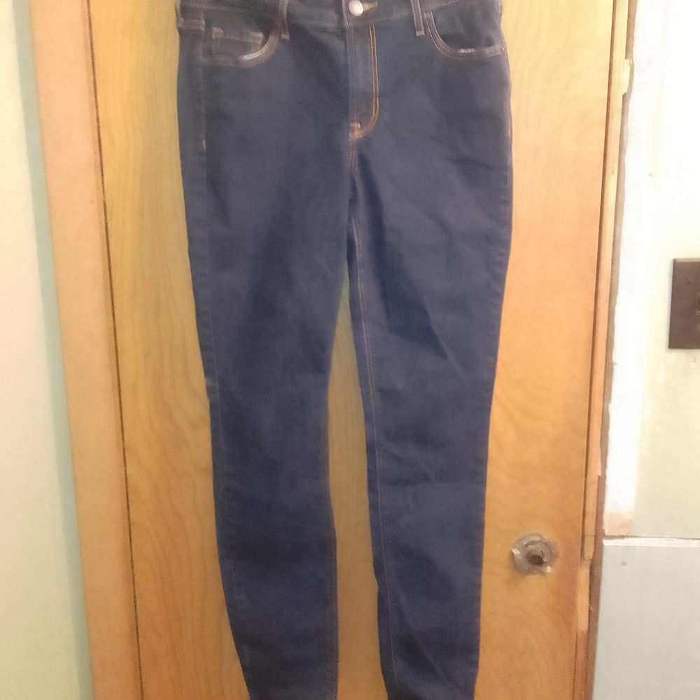 Old Navy Women's Dark Blue Rockstar SiperSkinny Jeans